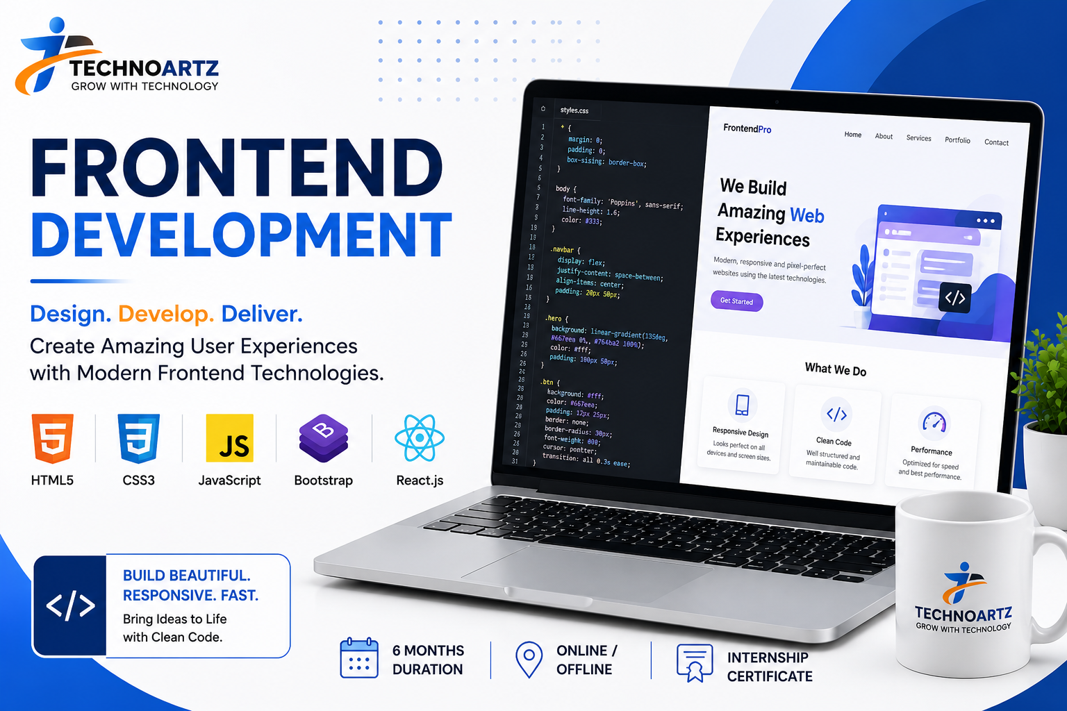 Frontend Development Internship